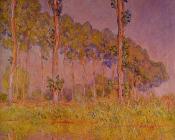 克劳德 莫奈 : Poplars in Spring